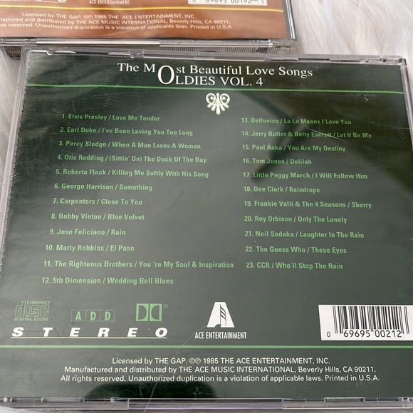 Oldies Collection CD The Most Beautiful Love Songs - Picture 10 of 12